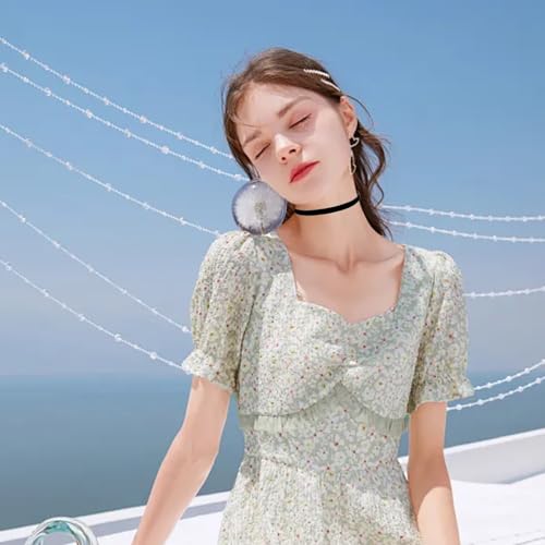 Ceeyoll 6 StüCk Choker, Choker Kette Damen, Vintage-Design, Choke Schwarz, ChokerKetteist Geeignet rür Festivals Und Das tä Gliche Leben Mode-Accessoires