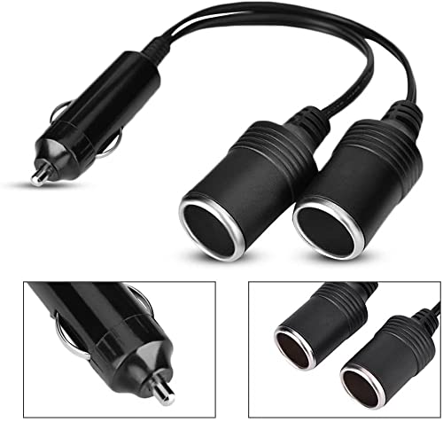 Mechero Coche 12v Paquete De 2 Enchufes De Encendedor De Cigarrillos De 12 V Con Fusible Toma 12v