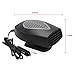 Windshield Car Heater - Portable Car Defroster Defogger 12V Truck Car Heat Cooling Fan 150W 3-Outlet Plug in Cigarette Lighter (12V Vehicle)