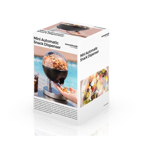 Innovagoods - Automatischer Mini-Spender für Süßigkeiten und trockene Früchte, mehrfarbig (IGS IG11396), 15,5 x 21,5 x 16,0
