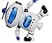 WEofferwhatYOUwant Dancing Robot Toy for Children | Electronic Walking Spinning | Arms and Legs Movement for Toddlers with Flashing Lights and Dance Music | for 3 Years and up
