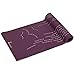 RatMat PRINTED YOGA MAT: Eco-friendly, nontoxic foam construction. Extra-thick and durable. 24" x 68" x ¼"