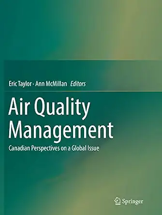 Air Quality Management: Canadian Perspectives on a Global Issue Reprint Edition book cover
