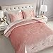 Juicy Couture Crushed Velvet Queen Comforter and Sham Set, 3-Piece Queen Bedding Set - (1) 90