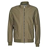 Geox M VINCIT BOMBER JKT Hombre Chaquetas, Verde (Bronze Green F3215), 56