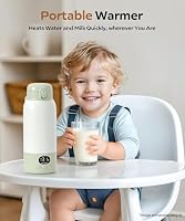 Portable Bottle Warmer for Travel, 45W Fast Charging Milk Warmer 17oz — image 3