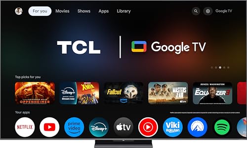 TCL C8L 85C8L TV 85 4K Ultra HD Smart TV Wifi 6000 cdm² - vue 8