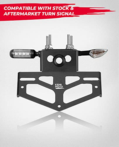 Kemimoto 2023 Fender Eliminator Kits For Z125 Pro Z125 2017 2018 2019 2020 2021 2022 2023 License Plate Holder #TOP1