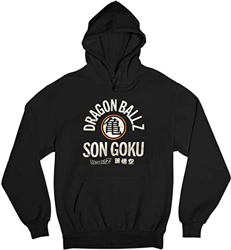 Dragon Ball Z Anime Son Goku Sweat à capuche pour homme, Noir , S