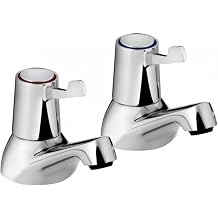 Bristan VAL2 3/4 C CD Value Bath Taps, Chrome