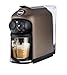 Lavazza, A Modo Mio Deséa Coffee Capsule Machine, Compatible with A Modo Mio Coffee Pods, Touch Interface, Sound Alerts, Automatic Shut-Off, Dishwasher-Safe Components, 1500W, 220-240V, Walnut