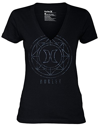 Hurley Juniors Berlin Perfect V-Neck Graphic T-Shirt