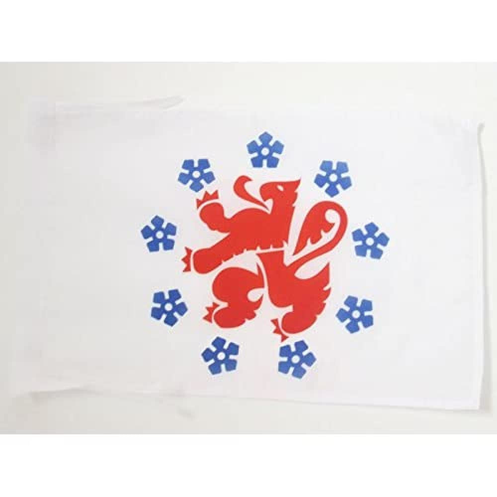 Iran Old Persia Flag 18'' x 12'' cords - Persian SMALL flags 30 x 45cm - Banner 18x12 in - AZ FLAG — view 671