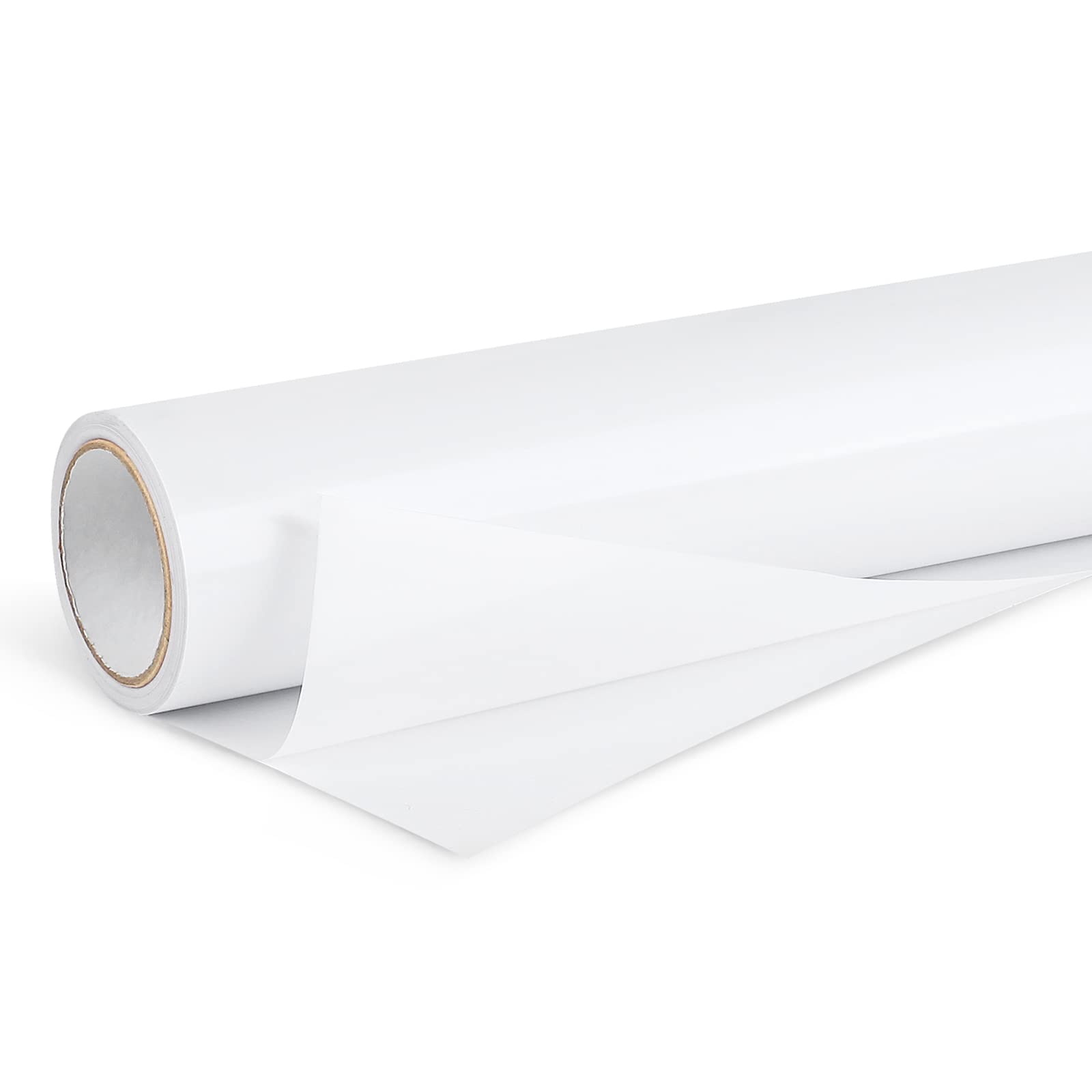 Lya Vinyl MattWeiß Plotterfolie Vinyl -30,5 x 500 cm PET Vinylfolie Plotter für Cricut, Hohe Qualität Weiß Plotterfolie Vinyl für Party Dekoration, Aufkleber, Craft Cutter