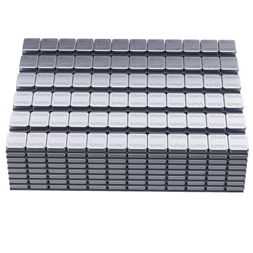 MIKKUPPA Adhesive Stick on Wheel Weights - 1/4oz, 0.25oz (576pcs, 144oz/box) Low Profile Easy to Peel, Tire Weights for Cars Trucks SUVs Motorcycles RC Cars, OEM Quality by MIKKUPPA - Used condition - US$24.73