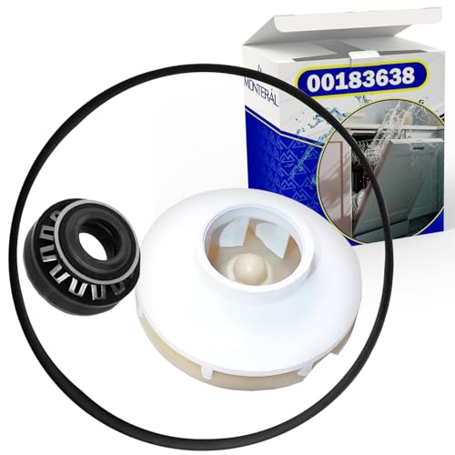 Kit Reparación de Bomba Circulación del Lavavajillas con Código Original 00183638 para Bosch para Balay para Constructa para Siemens para Neff - Garantía de 10 Años - MONTERAL