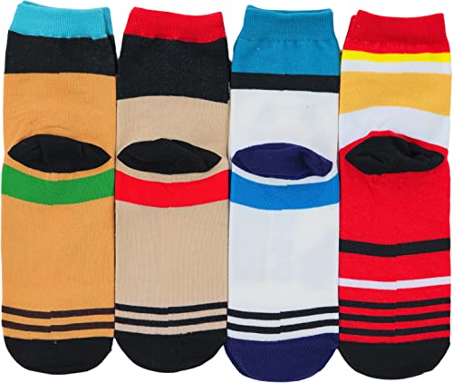 Image of ToBeInStyle Women's Pack of 6 or 12 Fashion Printed Crew Socks