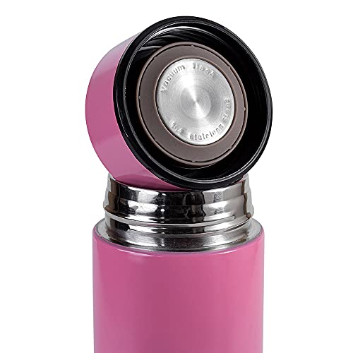 Squeeze Térmico Inox Rosa 500ml Termopro