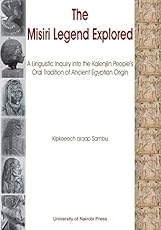 Image of The Misiri Legend. Brand catalog list of Univ of Nairobi Press. 