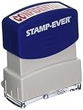 Stamp-Ever Pre-Inked Message Stamp, Confidential, Stamp Impression Size: 9/16 x 1-11/16 Inches, Red (5944)