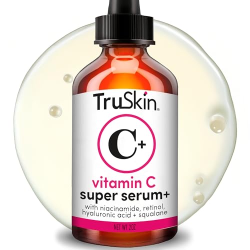 TruSkin Vitamin C Super Serum for Face - Five Skin Benefits in On...