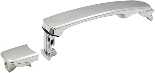 Miniatura 290 de TRQ Manija de puerta exterior texturizada LH del conductor trasero para Chevy GMC Pickup Truck SUV