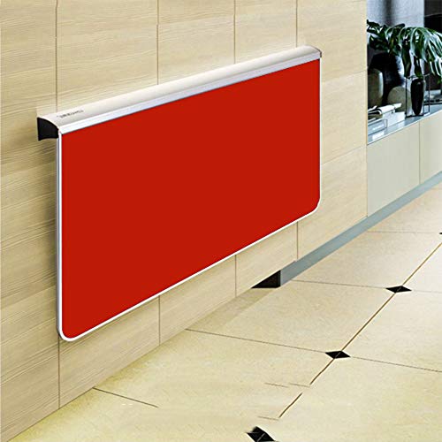 WQSQ Escritorio de pared plegable para ordenador de cocina, mesa de comedor, mesa de pared, mesa de pared resistente para espacios pequeños, 80/100 cm