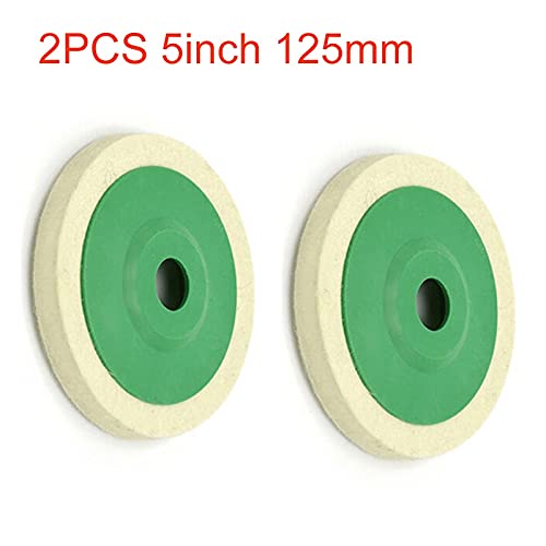 Kit Complet 17 Pièces Tampons Polissage 125mm Pour Meuleuse D'Angle - Polisseuse Voiture