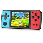 ZHISHAN 32 Bit Handheld Games for Kids Built-in 139 Video Games,3.0" IPS Screen Rechargeable Portable Arcade Gaming Player,Electronic Toys for Boys Girls Birthday Xmas Gift