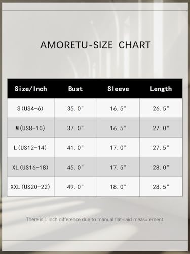 Amoretu Womens 3/4 Long Sleeve Shirt Boat Neck Basic Loose Tunic Tops thumb #4
