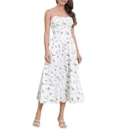 AGYMNX Women’s Corset Dress Sexy Thigh Spaghetti Strap Bustier Cocktail Dress Low Cut Boho Formal...