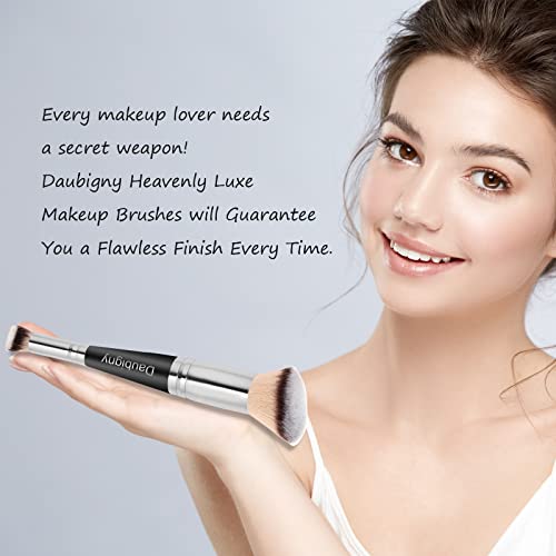 image for Daubigny Makeup Brushes Dual-ended Angled Foundation Brush Concealer B