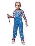 Franco American Novelty Company Child's Chucky Costume Blue