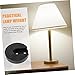 FUNOMOCYA Weighted Table Lamp Base Round Plastic Base for Stability Reusable Counterweight for Desk and Floor Lamps for Lamp Display and Reading Light Support