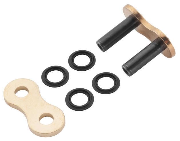 ATV&UTV Replace Parts & Accessories for D.I.D 520 ZVM-X Series X-Ring Chain ZJ Rivet-Type Master Link Gold Mod-BBM45-FV11303