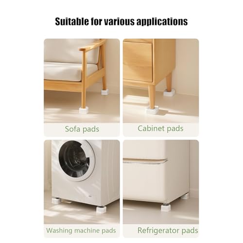 Elevadores de muebles para cama, sofá y armario con soporte ajustable de 4 bloques 8