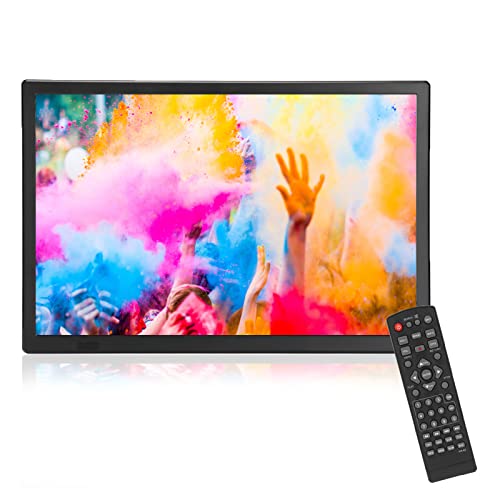 Television-Digital-Portatil-16-Pulgadas-Television-Digital-HD-1080P-de-TV-Analogica-para-Viajes-en-Automovil-con-TV-Digital-TFT-LED-en-Color-de-1800-MAh-Recargable-VHF