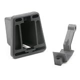 per BROMPTON Front Carrier Block, Portapacchi per BROMPTON & Brownden con telaio a naso di maiale, PVC nero