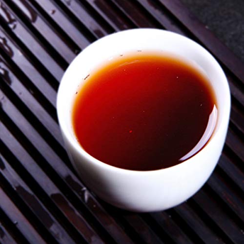 Té negro de Yunnan Té Puerh Té Cocido Rojo Shu Cha China Té Bebida Saludable 500g - Imagen 8