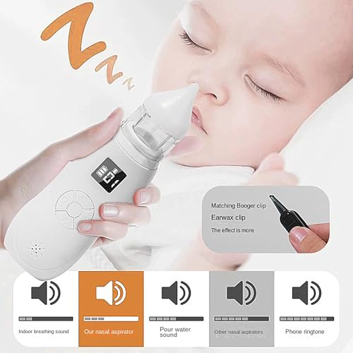 Aspirateur nasal électrique automatique et silencieux pour bébé