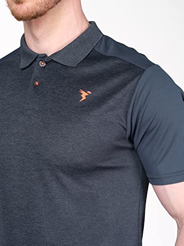 Image of TECHNOSPORT Men's Slim Fit Active T-Shirt - (MTP537 P) Pack of 1