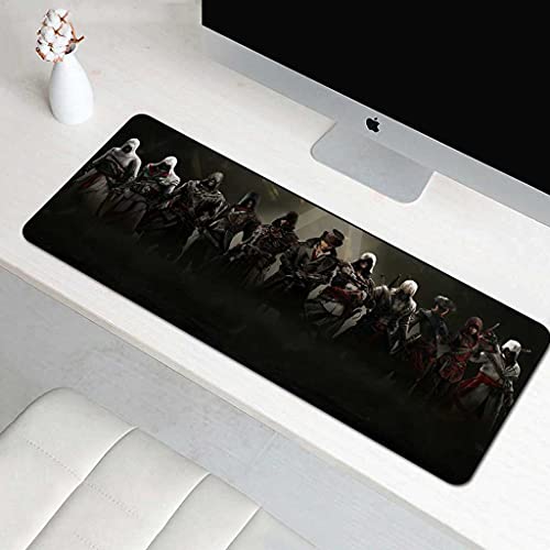 Tapis de souris XXL Guerrier De Film Sombre 900x400 mm base caoutchouc