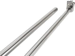 Design House 206052 Adjustable Closet Rod 40-72 Inch Polished Chrome Heavy Duty Steel for Closet Organization