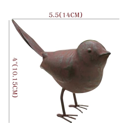 CTW-Home-Collection-Decorative-Small-Cute-Songbird-Song-Bird-Statue-Figurine-Home-Decor-55-x-4-x-2-RustBrown-1 CTW Home Collection Decorative Small Cute Songbird Song Bird Statue Figurine Home Decor 55 x 4 x 2 RustBrown 1