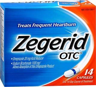 Zegerid OTCAcid Reducer Capsules 14 Each, Pack of 3