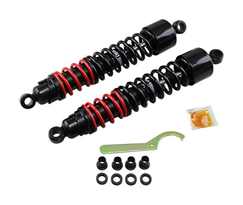 Compatible Con / Reemplazo Para XLH / XL 883-1200 -88/03 - Par Amortiguadores Largo 381 BURLY BRAND - 1310-0932