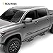 RealTruck Podium LG Steps for Silverado/Sierra | Cab Length, Stainless Steel, Textured Black | HPC1980CC-TX | Fits 2019-2024 Chevrolet Silverado/GMC Sierra 1500, 2020-2021 2500/3500 Crew Cab