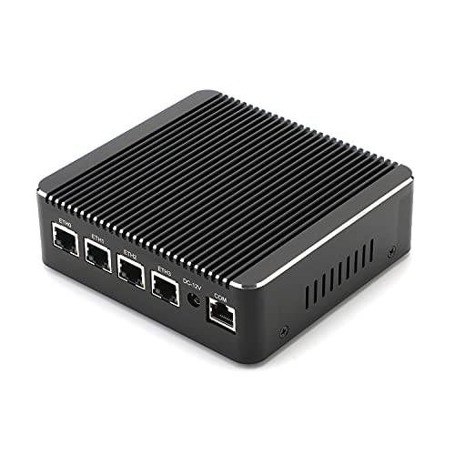 Firewall, Network Appliance, Router PC, Intel Pentium N4200, RS35, AES-NI/4 x Intel I211 LAN/4 USB2.0/2 USB3.0/COM/HDMI/Fanless, (Barebone, NO RAM, NO Storage, NO System)