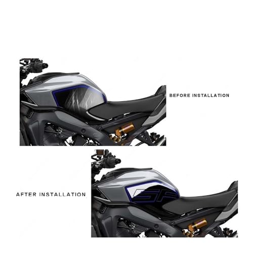 Protection réservoir latéral moto MT-09 SP 2024 revêtement premium Color D haute résistance
