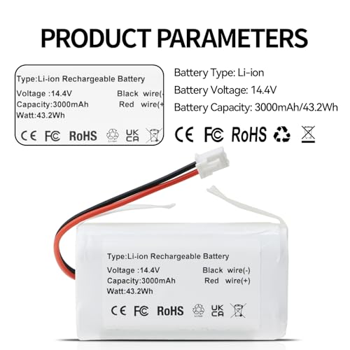 Image of RVBAT85004 Battery Replacement for Shark Matrix Plus Robot AV2610WA RV2610
